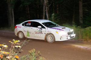 Jamey Randall / Andrew Rausch Subaru WRX on SS6, Bob Lake II.