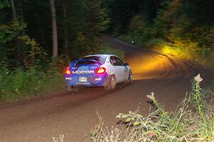 Doug B. Shepherd / Chris LaBaere Dodge SRT-4 on SS6, Bob Lake II.