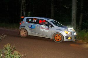 Matt Hoffman / Matt Pionk Chevy Sonic RS on SS6, Bob Lake II.