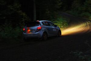 Matt Hoffman / Matt Pionk Chevy Sonic RS on SS6, Bob Lake II.