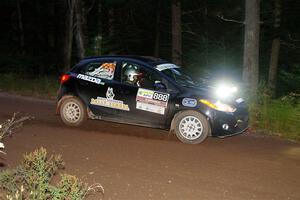 Tommy Cadwalader / Stefan Trajkov Mazda 2 on SS6, Bob Lake II.