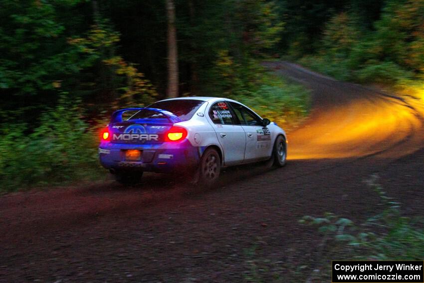 Doug B. Shepherd / Chris LaBaere Dodge SRT-4 on SS6, Bob Lake II.