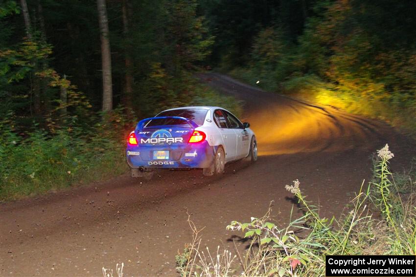 Doug B. Shepherd / Chris LaBaere Dodge SRT-4 on SS6, Bob Lake II.