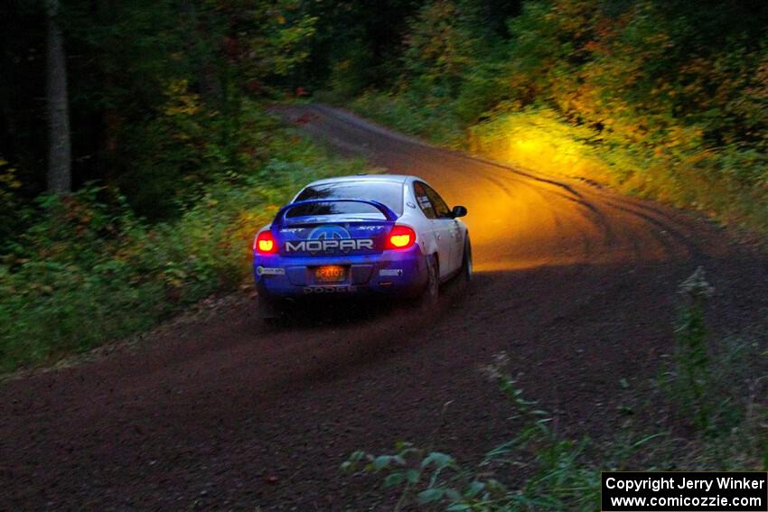 Doug B. Shepherd / Chris LaBaere Dodge SRT-4 on SS6, Bob Lake II.