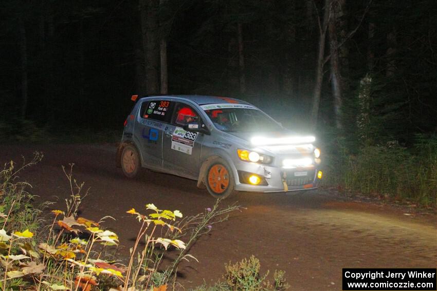 Matt Hoffman / Matt Pionk Chevy Sonic RS on SS6, Bob Lake II.