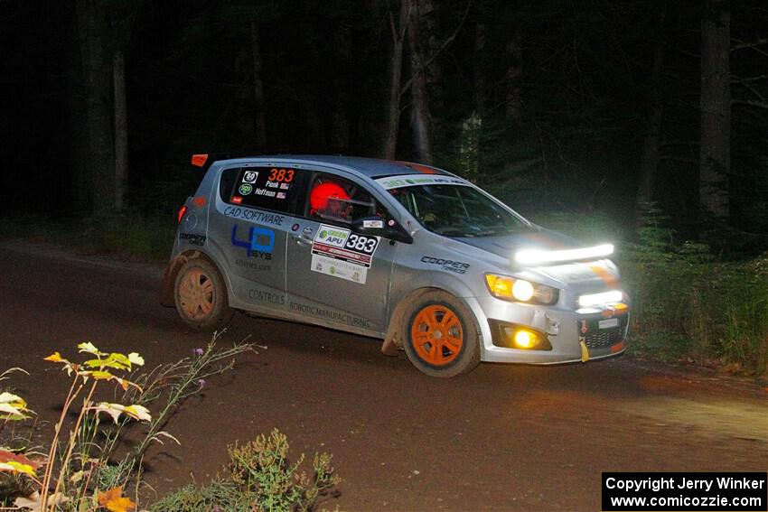 Matt Hoffman / Matt Pionk Chevy Sonic RS on SS6, Bob Lake II.