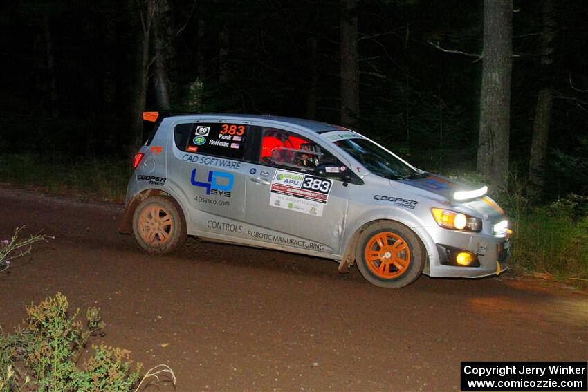 Matt Hoffman / Matt Pionk Chevy Sonic RS on SS6, Bob Lake II.