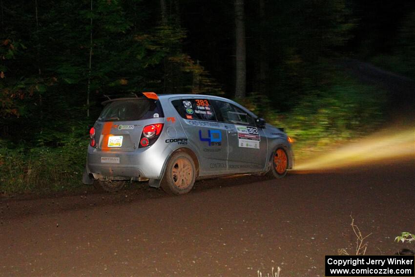 Matt Hoffman / Matt Pionk Chevy Sonic RS on SS6, Bob Lake II.