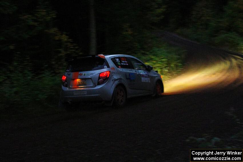 Matt Hoffman / Matt Pionk Chevy Sonic RS on SS6, Bob Lake II.