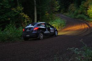 Tommy Cadwalader / Stefan Trajkov Mazda 2 on SS6, Bob Lake II.