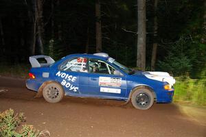 Corey Morris / Josh Nykanen Subaru Impreza on SS6, Bob Lake II.