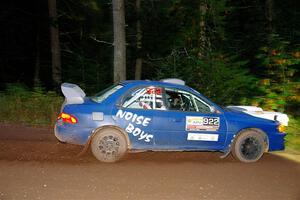 Corey Morris / Josh Nykanen Subaru Impreza on SS6, Bob Lake II.