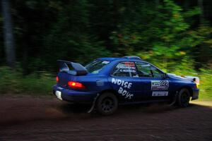 Corey Morris / Josh Nykanen Subaru Impreza on SS6, Bob Lake II.