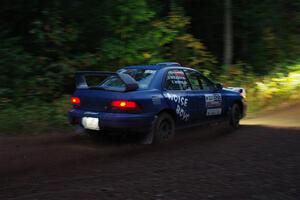 Corey Morris / Josh Nykanen Subaru Impreza on SS6, Bob Lake II.