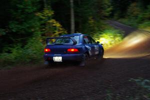 Corey Morris / Josh Nykanen Subaru Impreza on SS6, Bob Lake II.