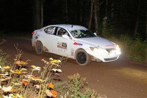 Richo Healey / Michelle Miller Lexus IS250 on SS6, Bob Lake II.