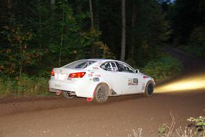 Richo Healey / Michelle Miller Lexus IS250 on SS6, Bob Lake II.