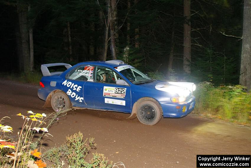 Corey Morris / Josh Nykanen Subaru Impreza on SS6, Bob Lake II.