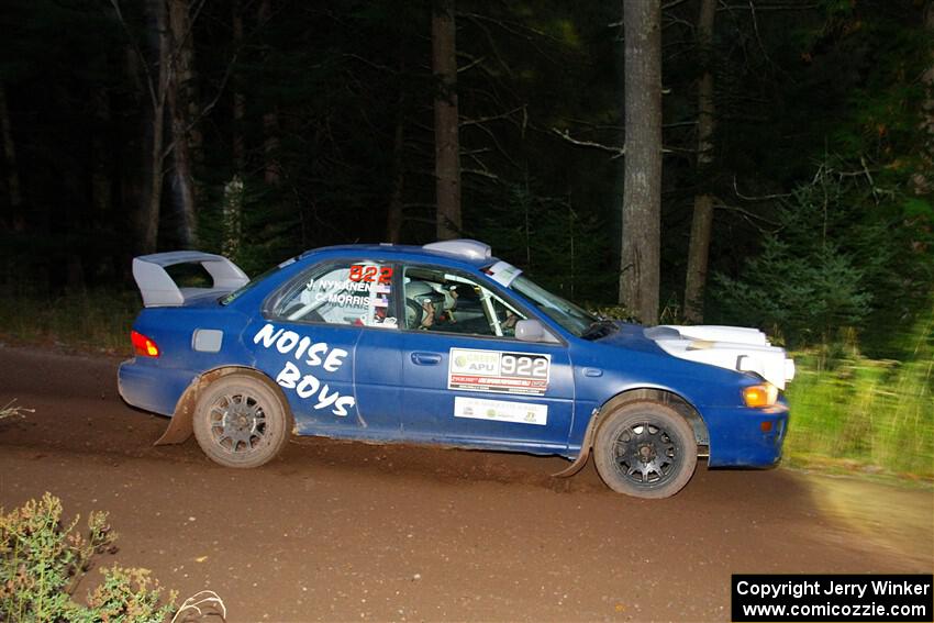 Corey Morris / Josh Nykanen Subaru Impreza on SS6, Bob Lake II.