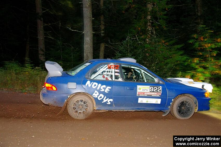 Corey Morris / Josh Nykanen Subaru Impreza on SS6, Bob Lake II.