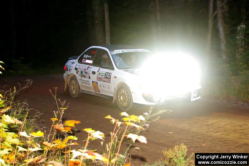 Andy Didorosi / Betsy Nguyen Subaru Impreza on SS6, Bob Lake II.