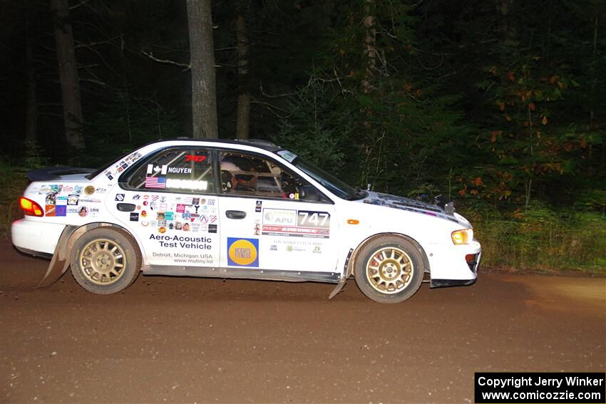 Andy Didorosi / Betsy Nguyen Subaru Impreza on SS6, Bob Lake II.