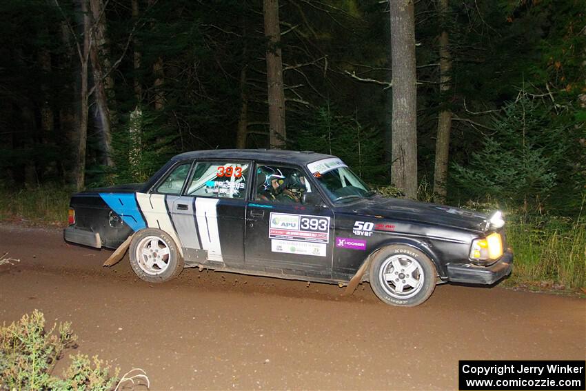 Adam Brock / Bryce Proseus Volvo 244 on SS6, Bob Lake II.