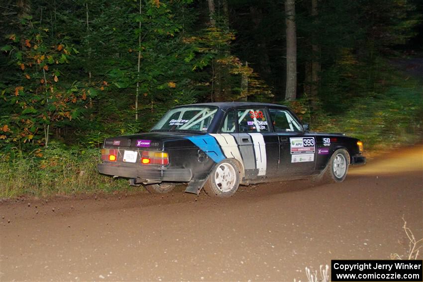 Adam Brock / Bryce Proseus Volvo 244 on SS6, Bob Lake II.