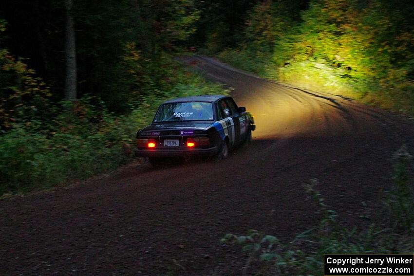 Adam Brock / Bryce Proseus Volvo 244 on SS6, Bob Lake II.