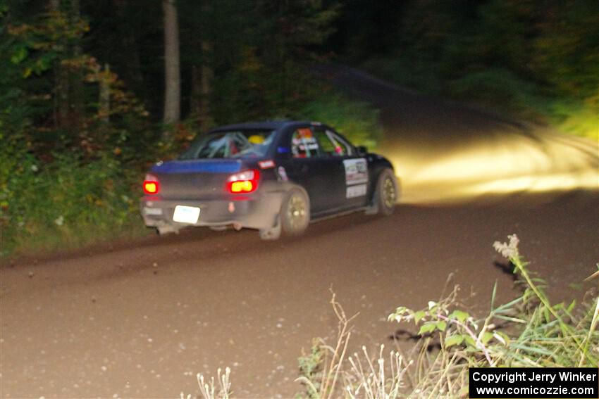 Brian Atwood / Kenny Michels Subaru Impreza on SS6, Bob Lake II.