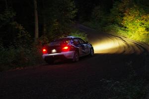 Brad Hayosh / Keegan Helwig Subaru WRX STi on SS6, Bob Lake II.