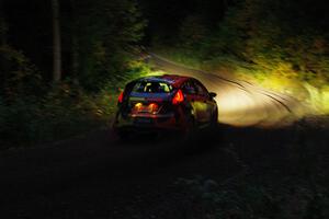 Nikhil Thakur / Zack Goldstein Ford Fiesta ST on SS6, Bob Lake II.