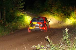 Nikhil Thakur / Zack Goldstein Ford Fiesta ST on SS6, Bob Lake II.