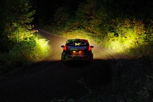 Nikhil Thakur / Zack Goldstein Ford Fiesta ST on SS6, Bob Lake II.