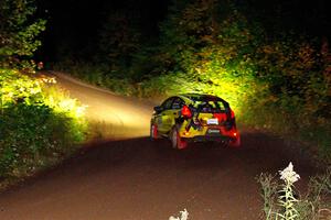 Nikhil Thakur / Zack Goldstein Ford Fiesta ST on SS6, Bob Lake II.