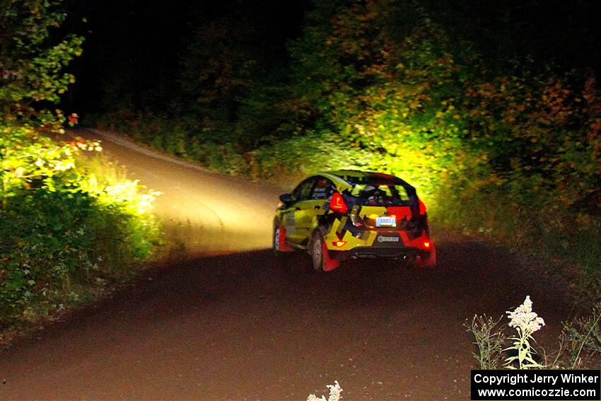 Nikhil Thakur / Zack Goldstein Ford Fiesta ST on SS6, Bob Lake II.