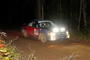 Jonathon Nagel / Liz Austin Subaru Impreza 2.5RS on SS6, Bob Lake II.