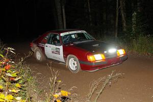 Neil CarlinSchauer / Tim Kohlmann Ford Mustang SVO on SS6, Bob Lake II.