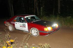 Neil CarlinSchauer / Tim Kohlmann Ford Mustang SVO on SS6, Bob Lake II.