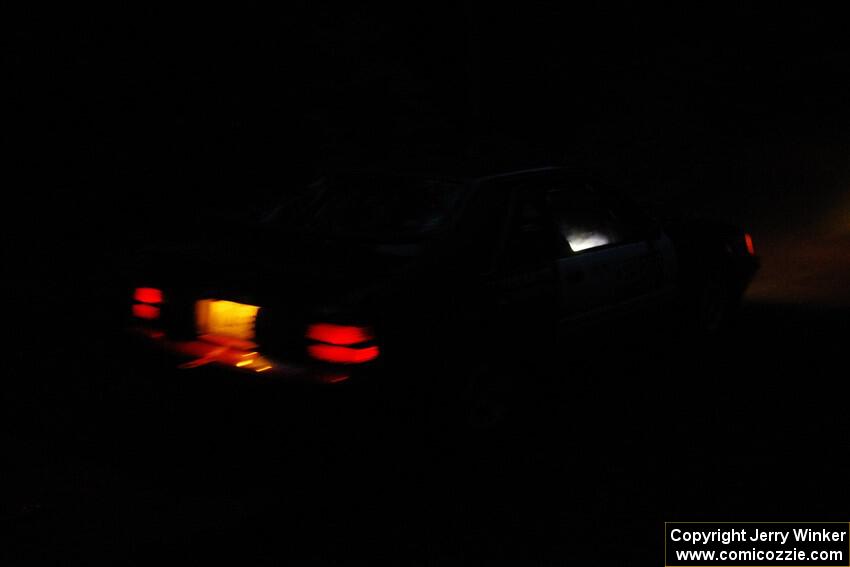 Neil CarlinSchauer / Tim Kohlmann Ford Mustang SVO on SS6, Bob Lake II.