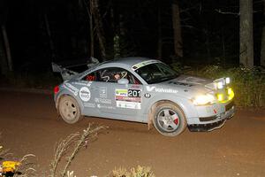 Adam VanDamme / Andrew Herron Audi TT on SS6, Bob Lake II.