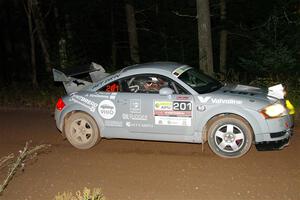 Adam VanDamme / Andrew Herron Audi TT on SS6, Bob Lake II.