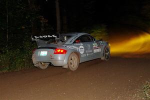 Adam VanDamme / Andrew Herron Audi TT on SS6, Bob Lake II.