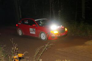 Jess Davids / Ethan Curtis Subaru Impreza on SS6, Bob Lake II.