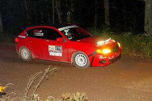 Jess Davids / Ethan Curtis Subaru Impreza on SS6, Bob Lake II.