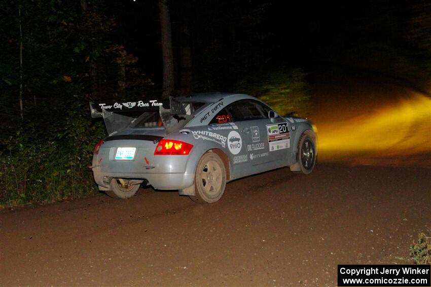 Adam VanDamme / Andrew Herron Audi TT on SS6, Bob Lake II.