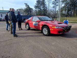 Rob Dupree / Michael Funk Mitsubishi Eclipse GSX before the event.