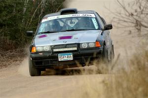 Matt Nykanen / Lars Anderson BMW 328i on SS1.