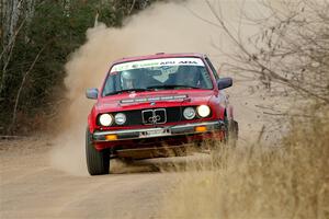 Levi Johnson / Griffin Johnson BMW 325e on SS1.