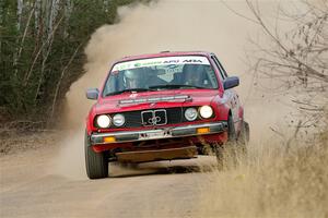 Levi Johnson / Griffin Johnson BMW 325e on SS1.